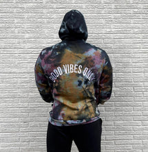 Load image into Gallery viewer, “GOOD VIBES ONLY” tye dye Hoodie