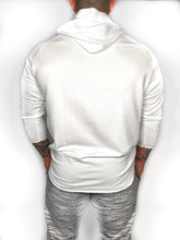 Load image into Gallery viewer, 3/4 sleeve hooded Tshirt