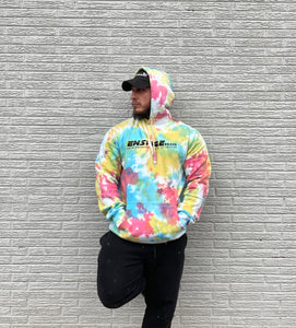 “GOOD VIBES ONLY” tye dye Hoodie